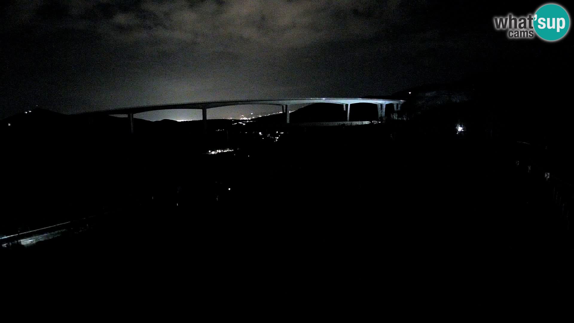 Web kamera Črni Kal Viadukt – pogled sa Viki Burgerja