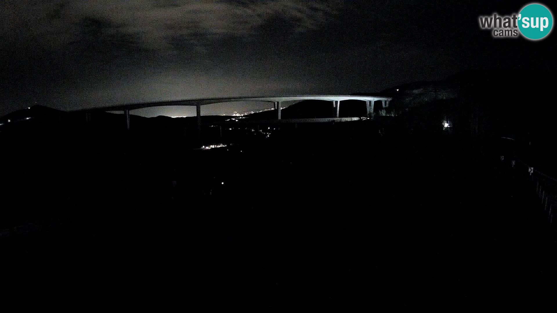 Web kamera Črni Kal Viadukt – pogled sa Viki Burgerja