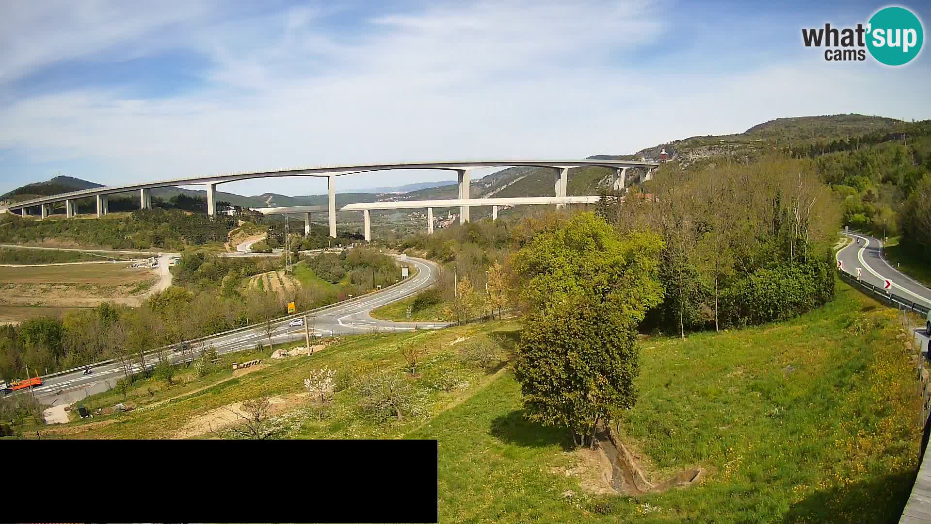 Live cam Črni Kal Viaduc – Viki Burger
