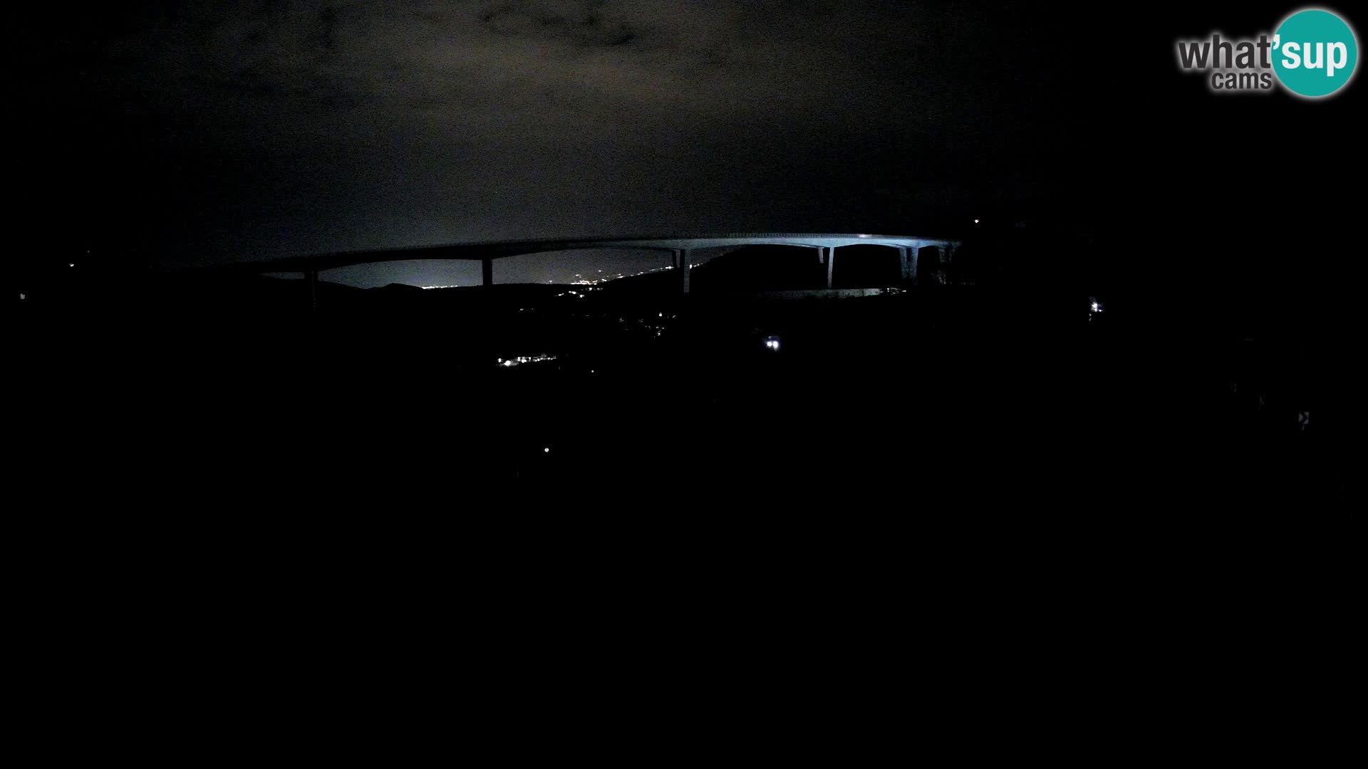 Kamera v živo Črni Kal Viadukt – pogled z Viki Burgerja