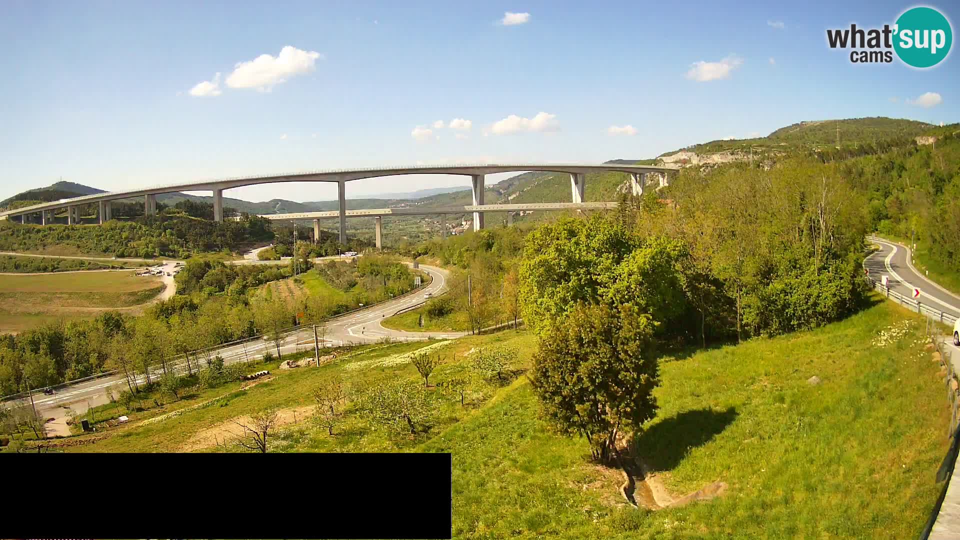 Live cam Črni Kal Viaduc – Viki Burger