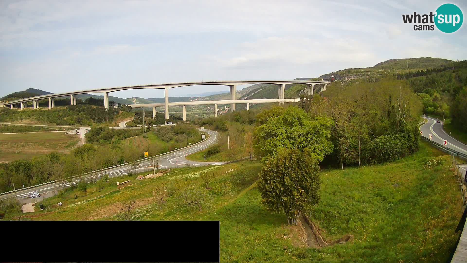 Webcam Črni Kal Viadukt – Viki Burger