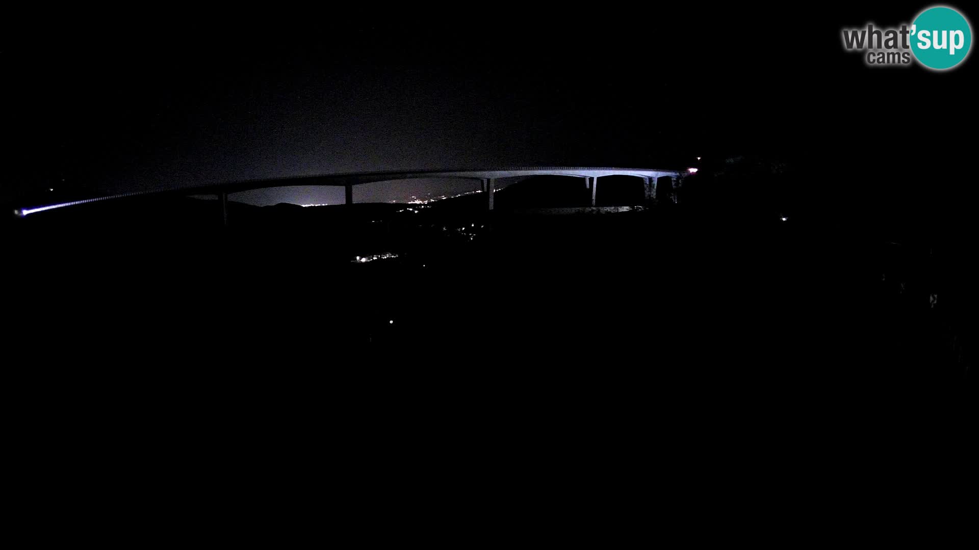 Web kamera Črni Kal Viadukt – pogled sa Viki Burgerja