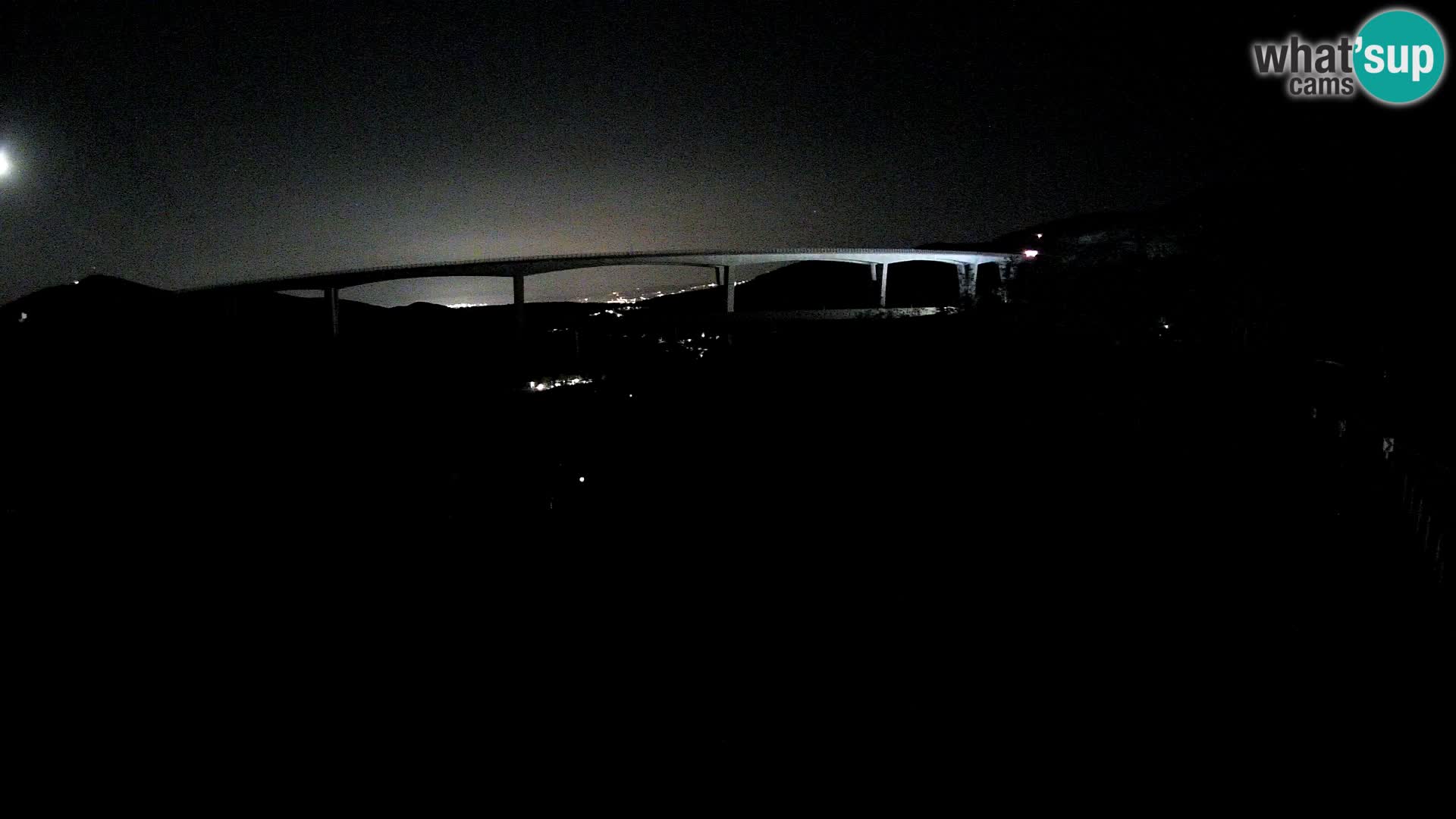 Web kamera Črni Kal Viadukt – pogled sa Viki Burgerja