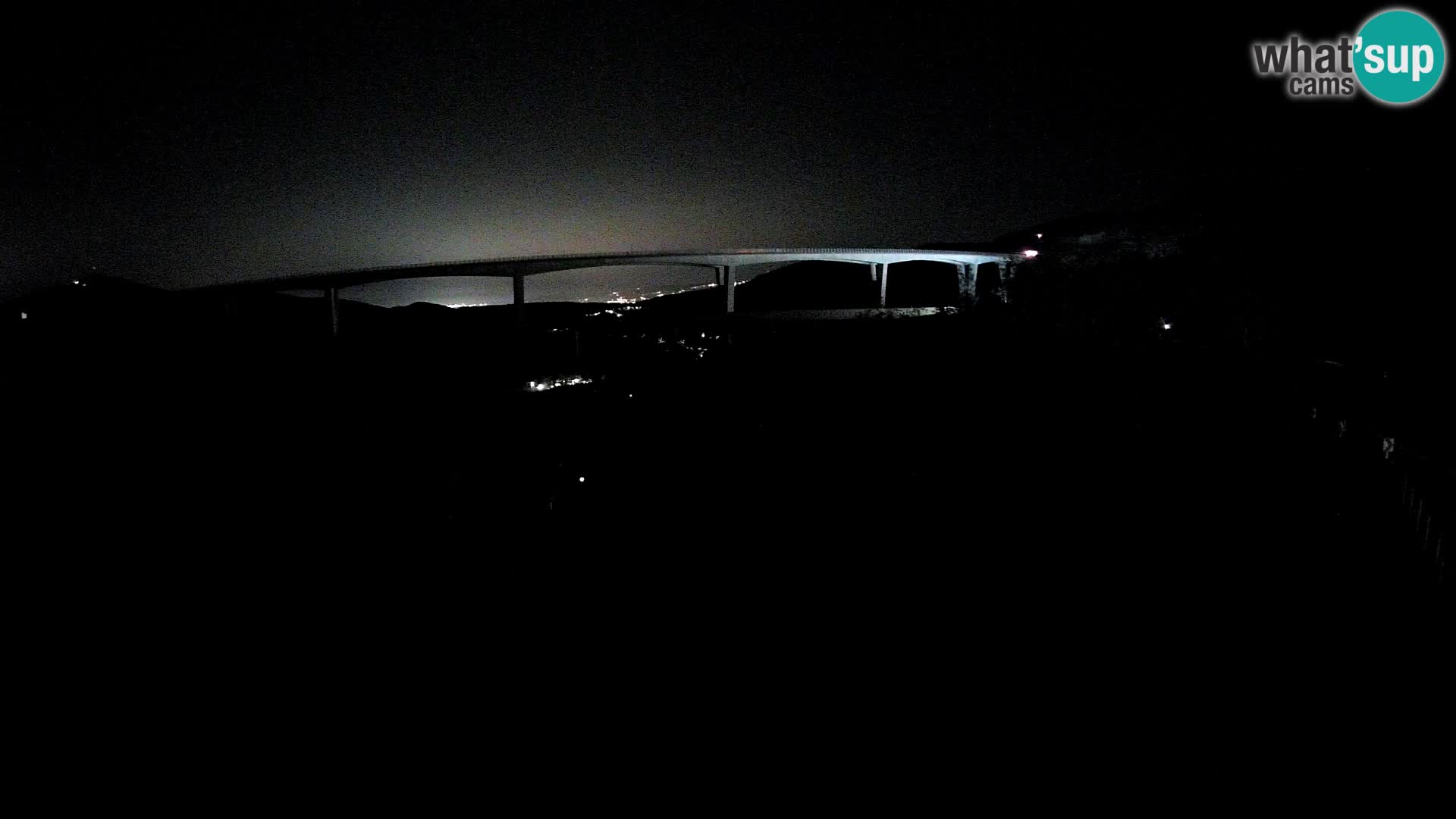 Web kamera Črni Kal Viadukt – pogled sa Viki Burgerja