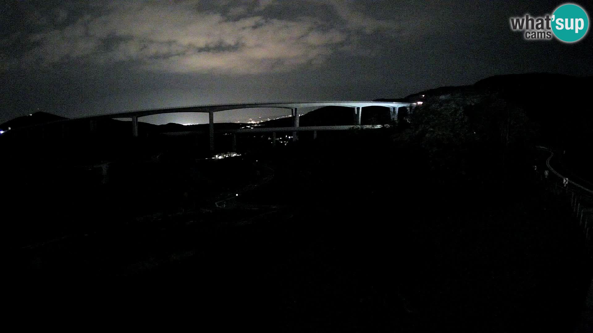 Web kamera Črni Kal Viadukt – pogled sa Viki Burgerja