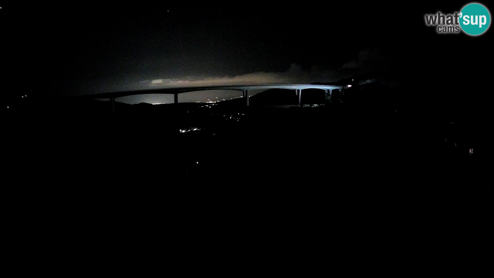 Webcam Črni Kal Viaduct – view from Viki Burger