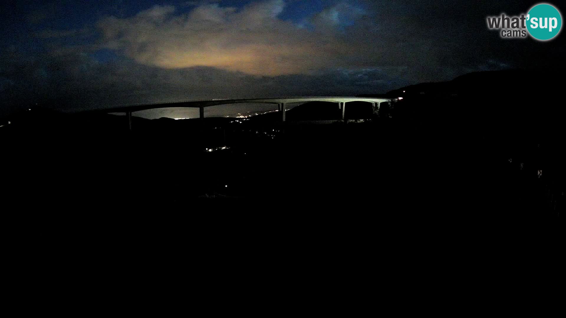 Livecam  Črni Kal Viadotto – panorama dal Viki Burger