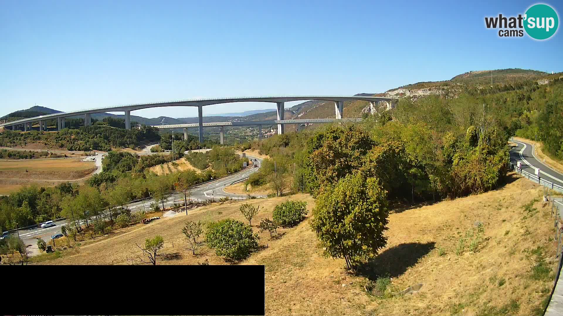 Live cam Črni Kal Viaduc – Viki Burger