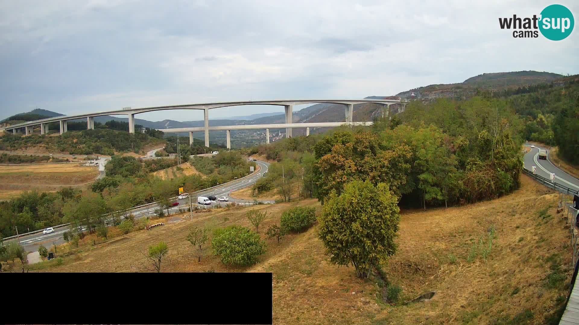 Camera en vivo Črni Kal Viaducto – Viki Burger