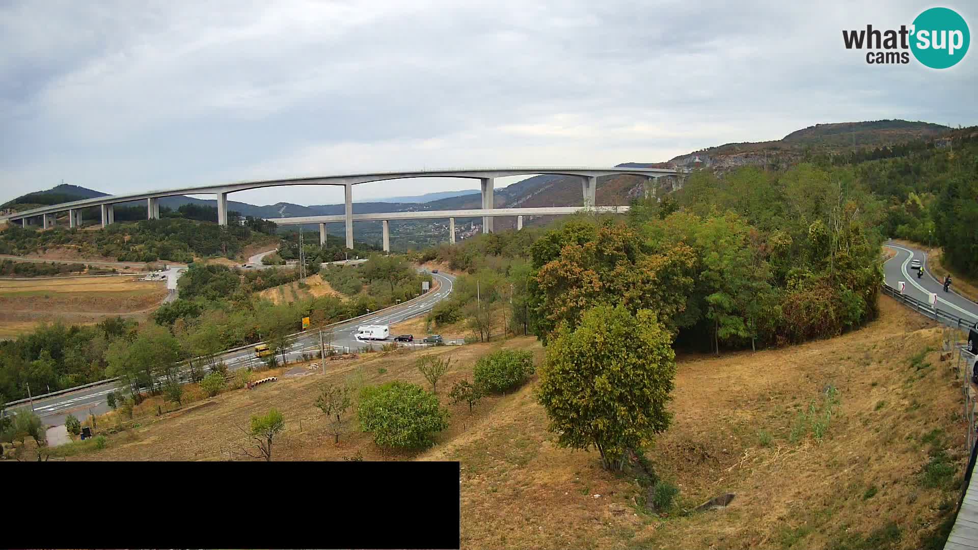 Live cam Črni Kal Viaduc – Viki Burger