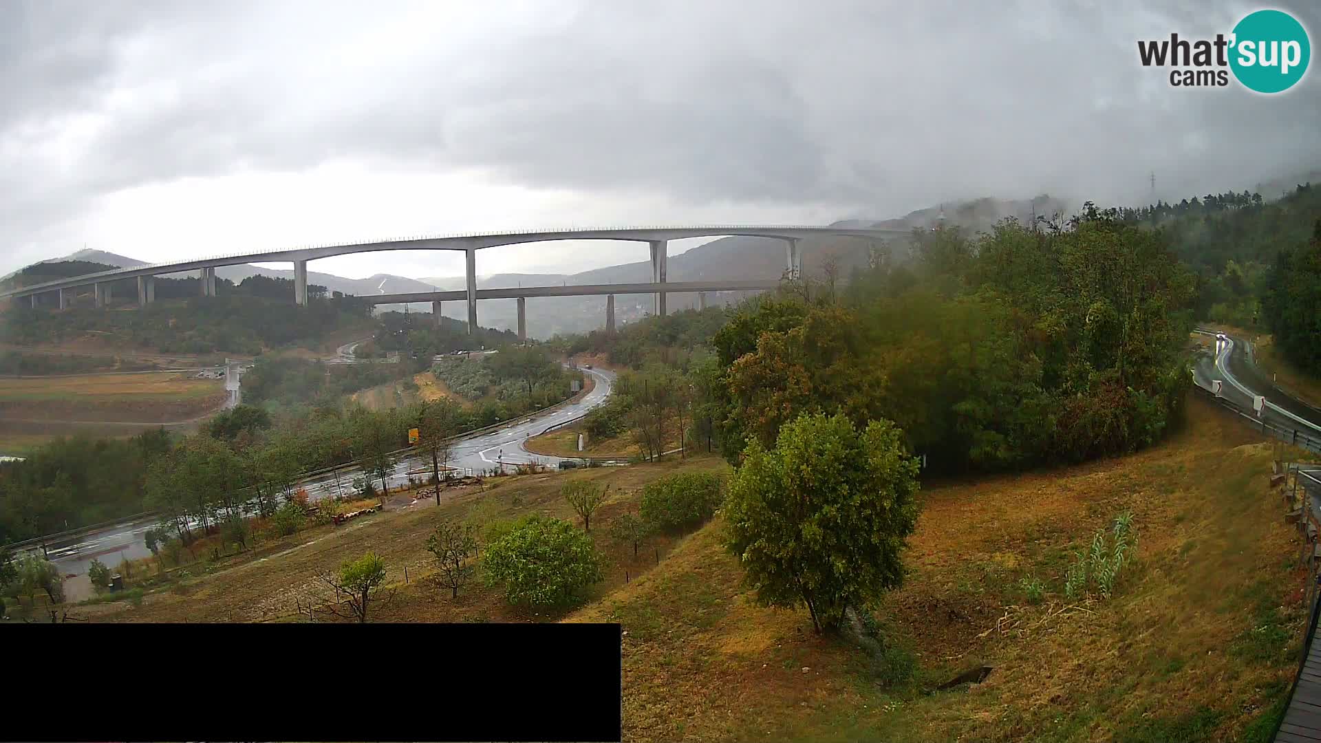 Camera en vivo Črni Kal Viaducto – Viki Burger