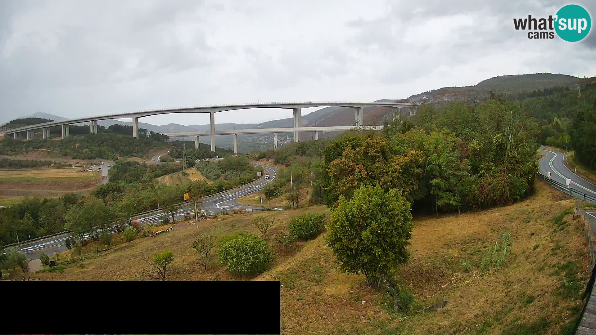 Live cam Črni Kal Viaduc – Viki Burger