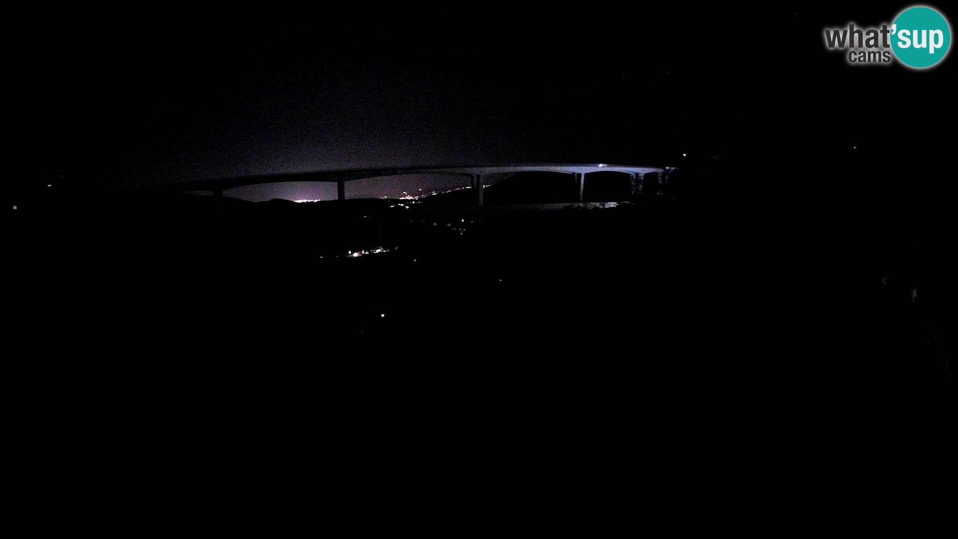 Webcam Črni Kal Viaduct – view from Viki Burger
