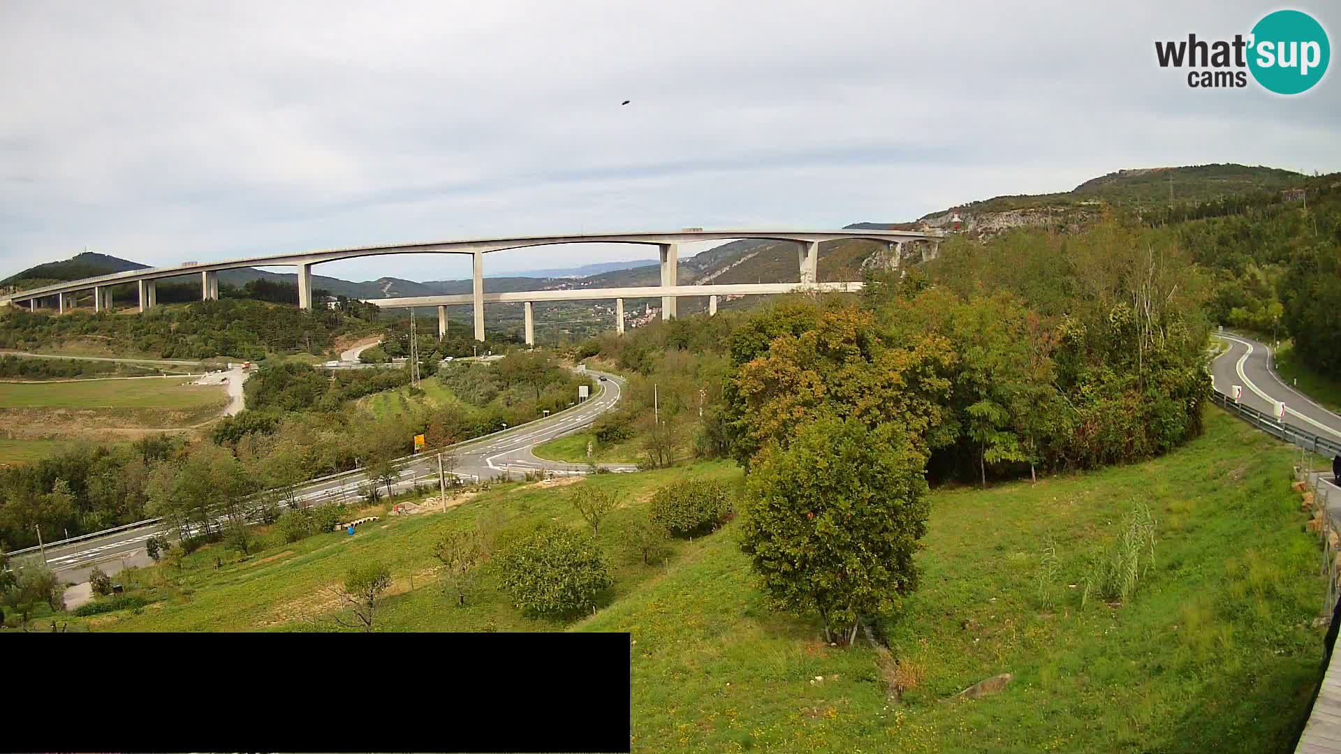 Live cam Črni Kal Viaduc – Viki Burger