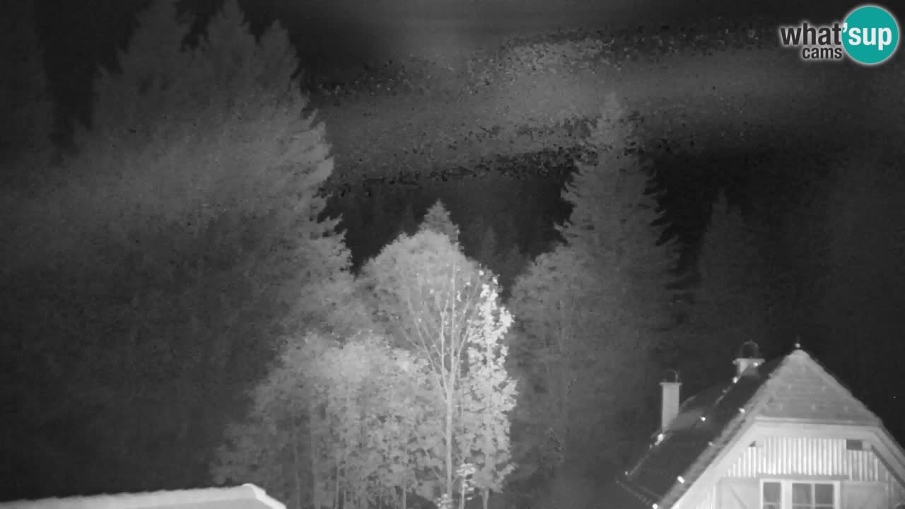 Webcam Lukanja – Pohorje houses a Water village