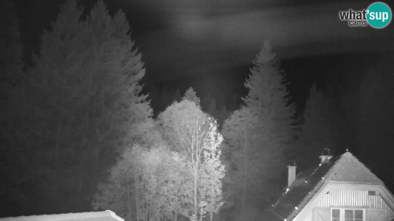Webcam Lukanja – Pohorje houses a Water village