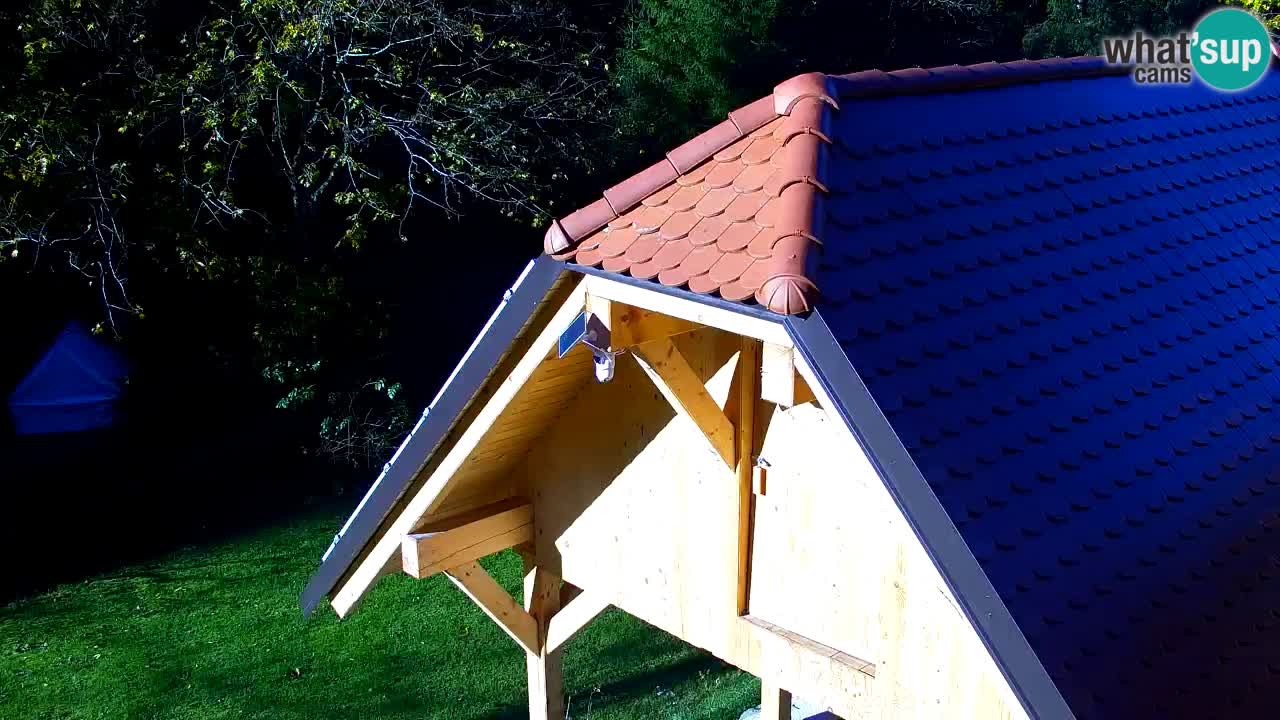 Webcam Lukanja – Pohorje houses a Water village