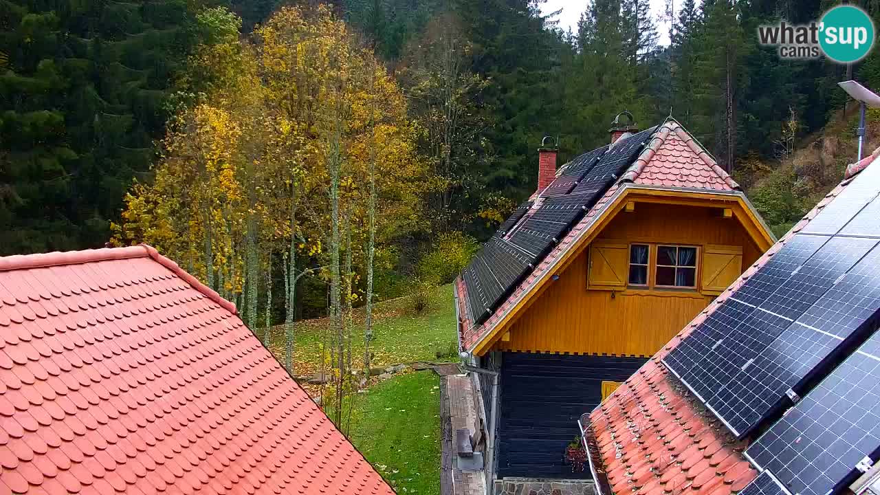 Spletna kamera Lukanja – Water Village | Pohorje Houses