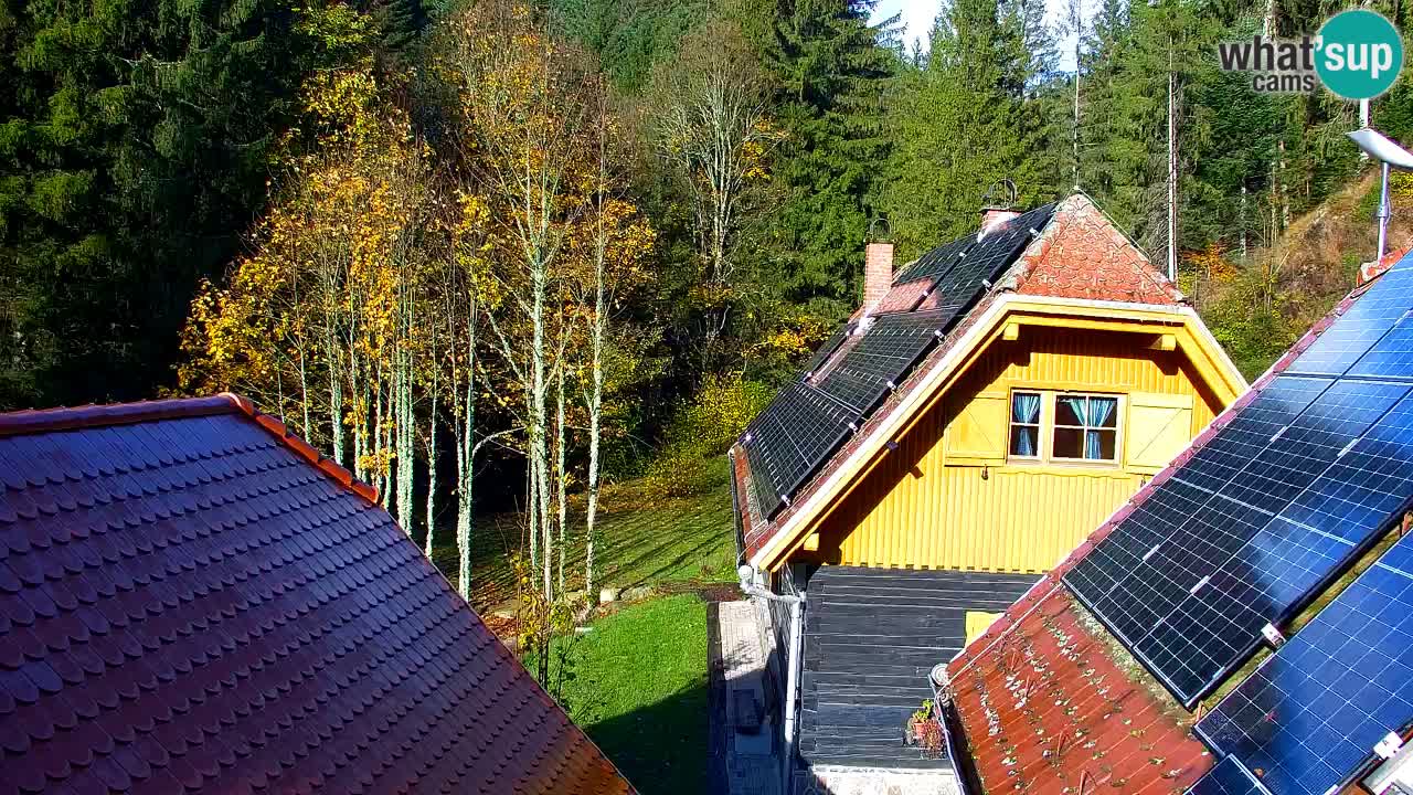 Spletna kamera Lukanja – Water Village | Pohorje Houses