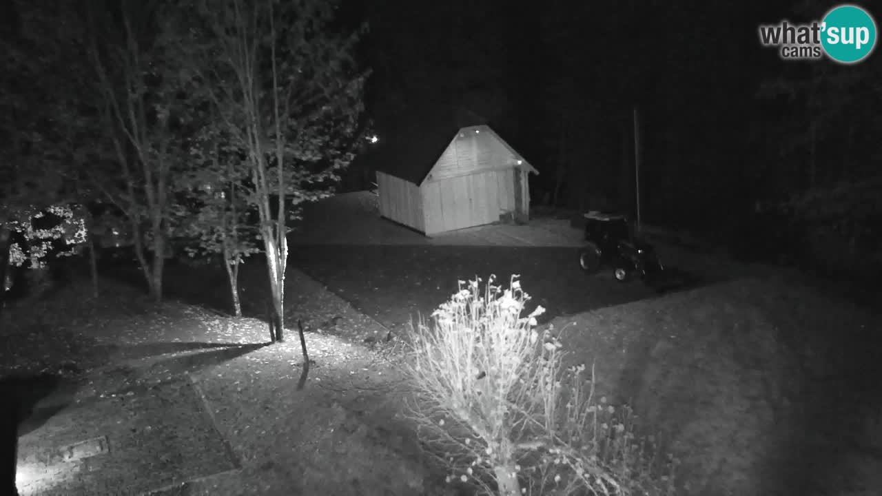 Webcam Lukanja – Pohorje houses a Water village