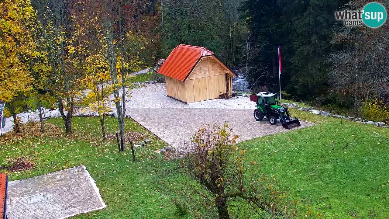 Webcam Lukanja – Pohorje houses a Water village