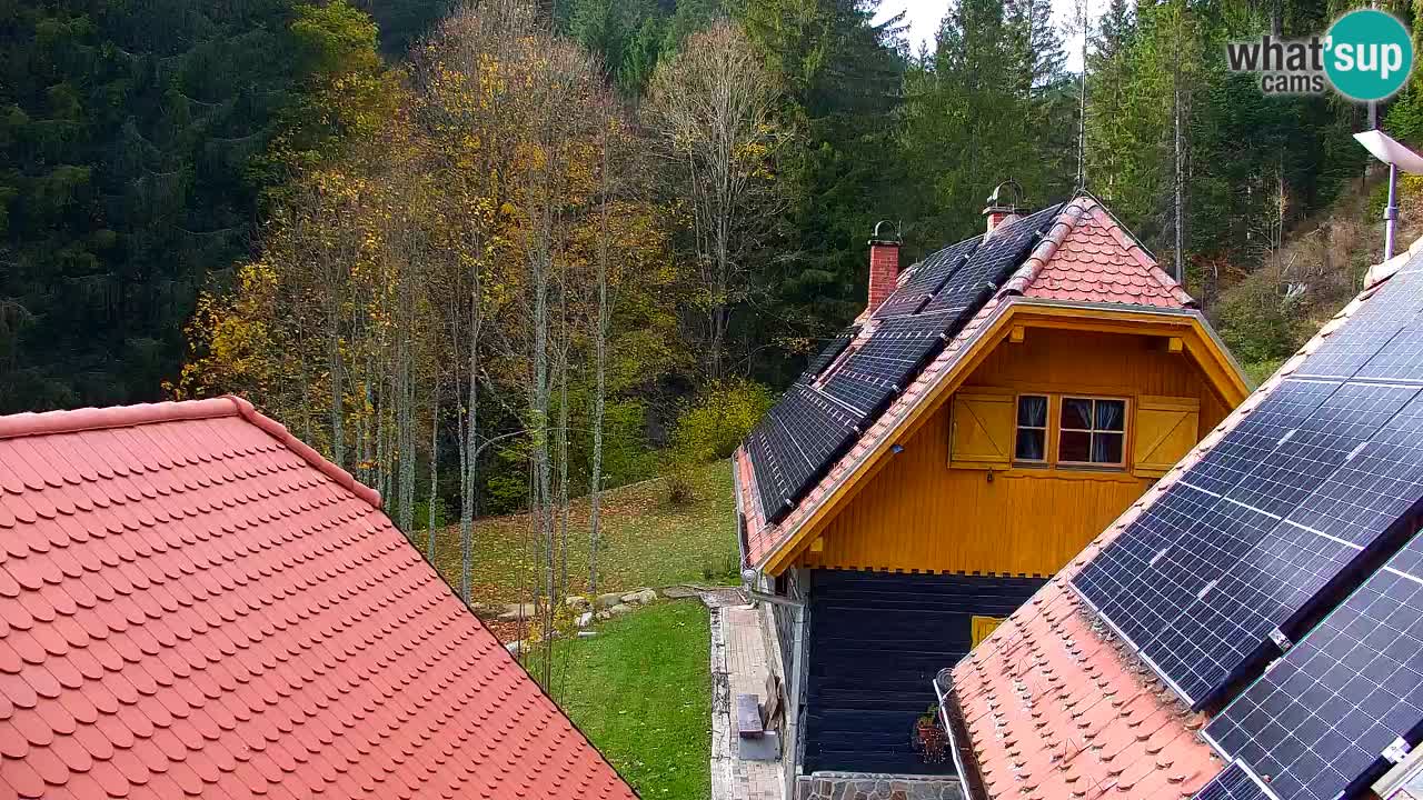 Spletna kamera Lukanja – Water Village | Pohorje Houses