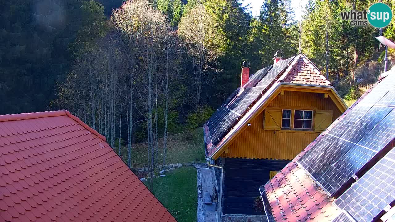 Webcam Lukanja – Pohorje houses a Water village