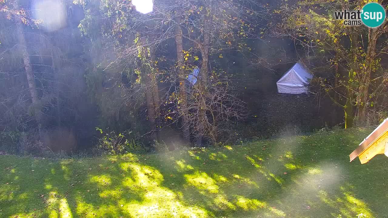 Webcam Lukanja – Pohorje houses a Water village