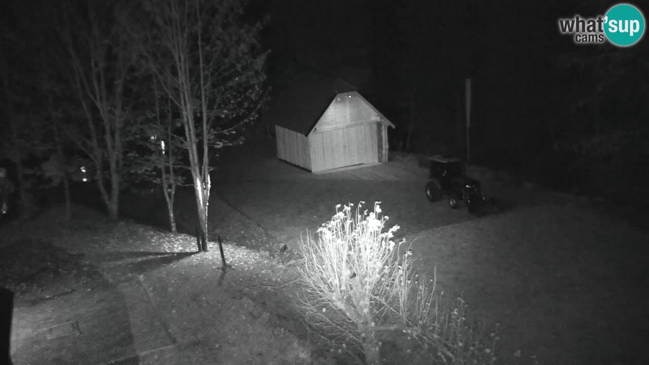 Webcam Lukanja – Pohorje houses a Water village