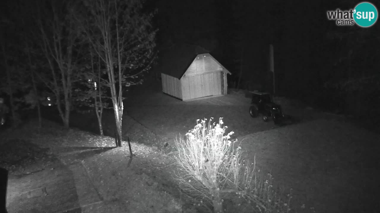 Webcam Lukanja – Pohorje houses a Water village