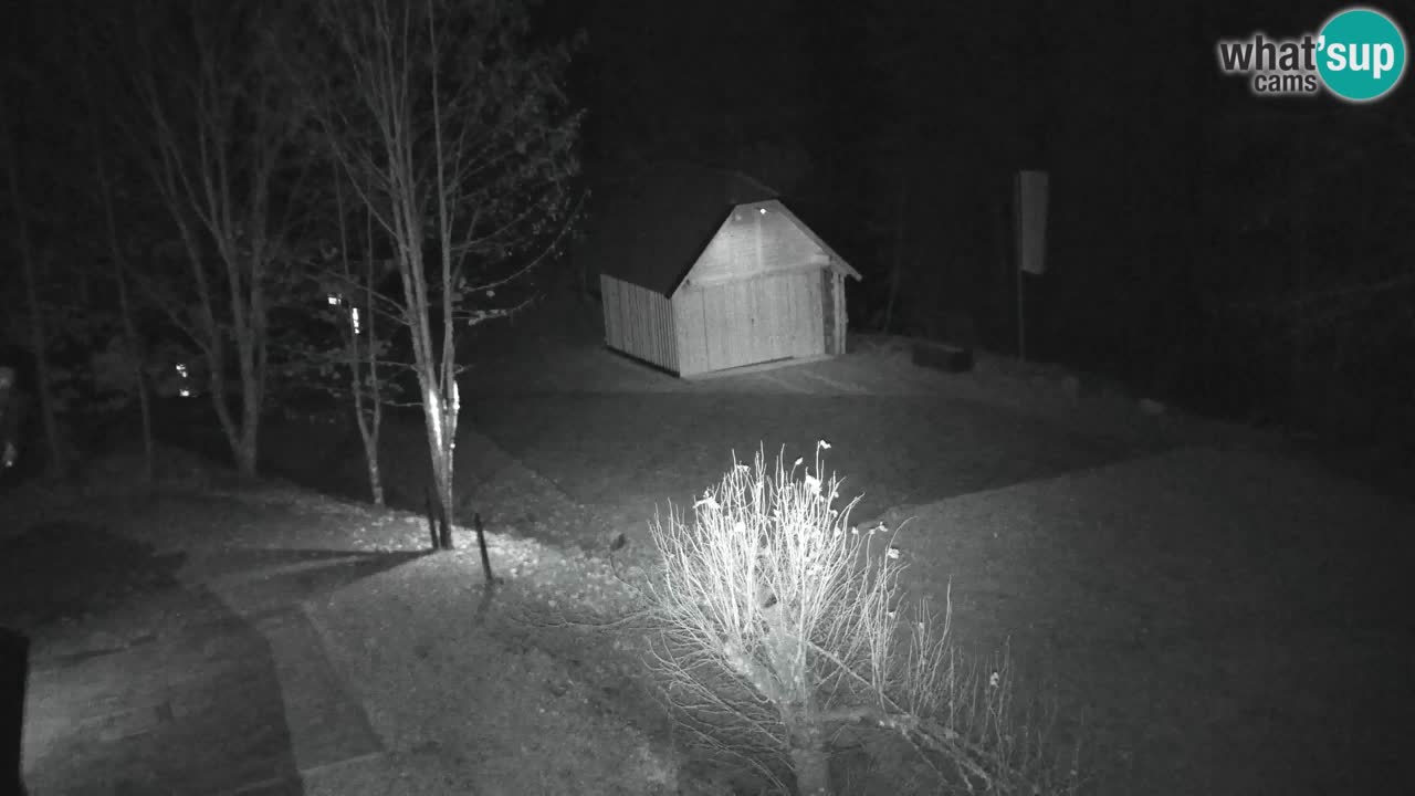 Webcam Lukanja – Pohorje houses a Water village