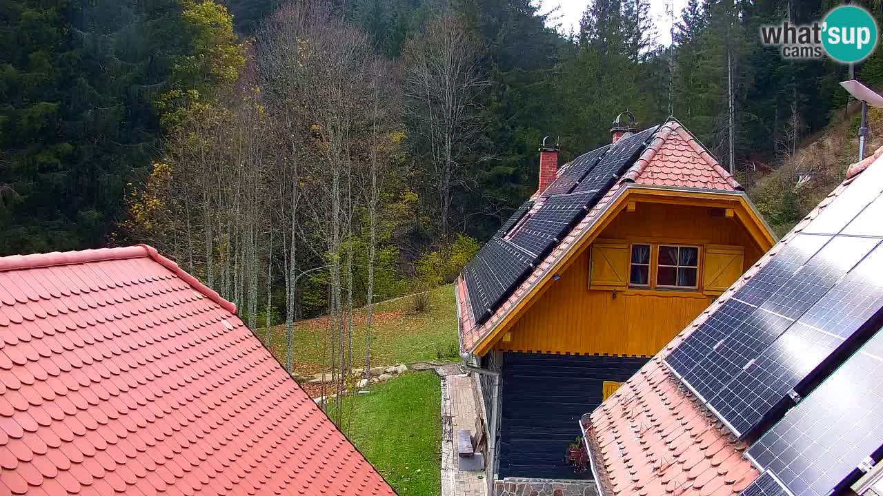 Webcam Lukanja – Pohorje houses a Water village