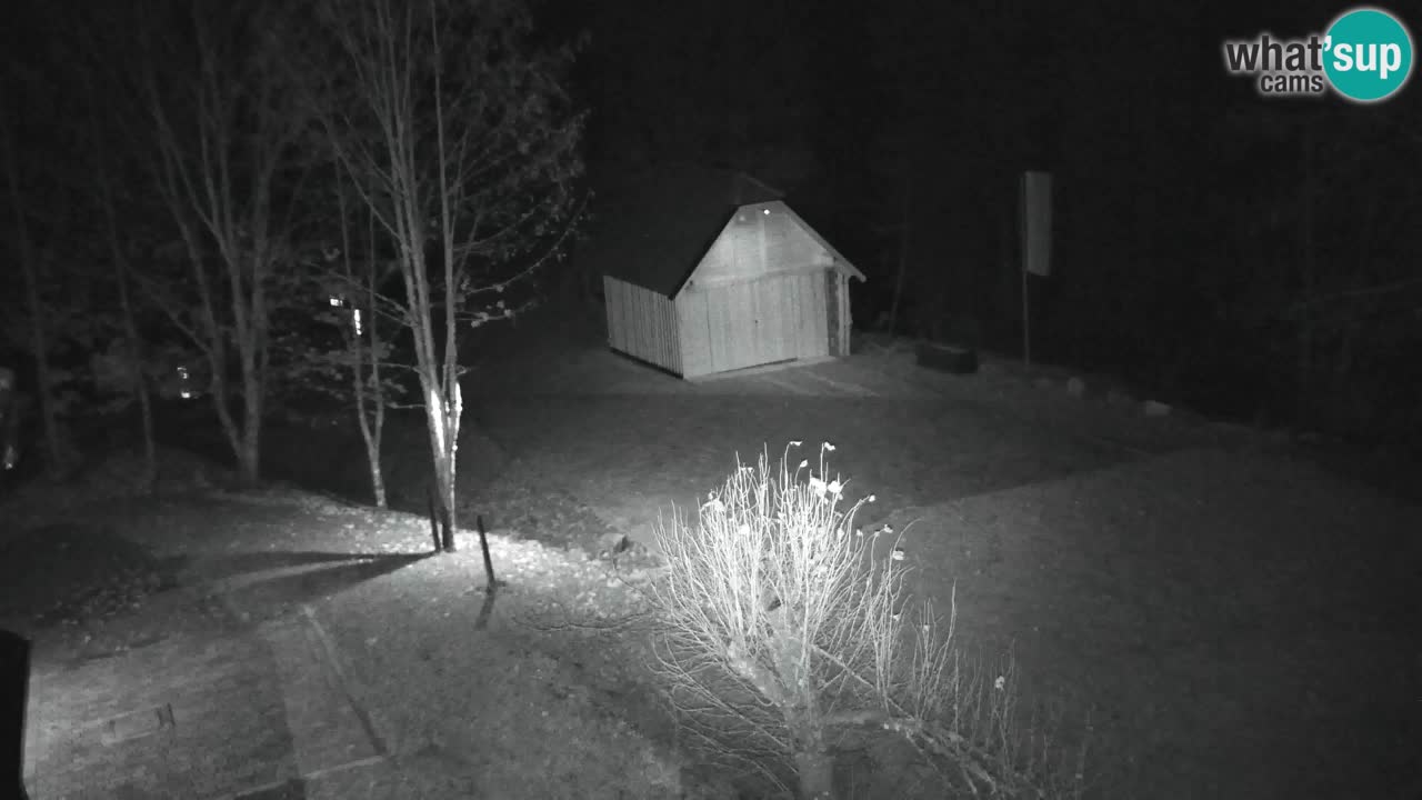 Webcam Lukanja – Pohorje houses a Water village