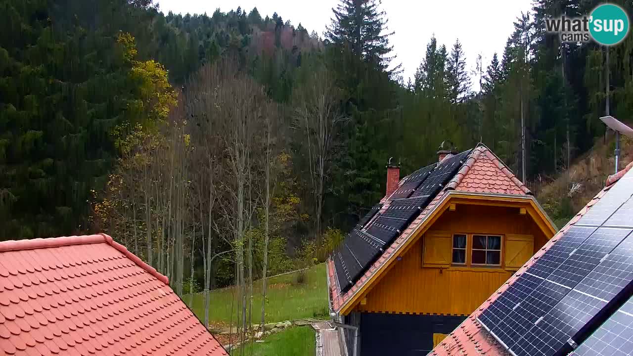 Spletna kamera Lukanja – Water Village | Pohorje Houses