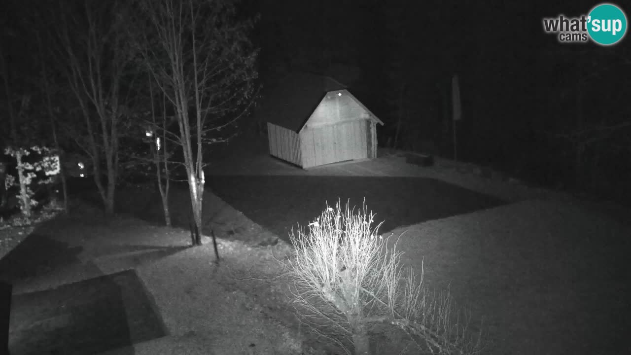 Webcam Lukanja – Pohorje houses a Water village