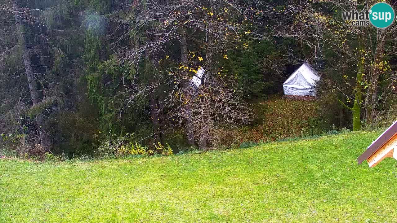 Webcam Lukanja – Pohorje houses a Water village