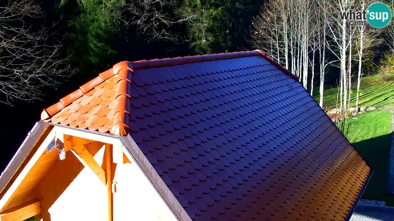 Spletna kamera Lukanja – Water Village | Pohorje Houses