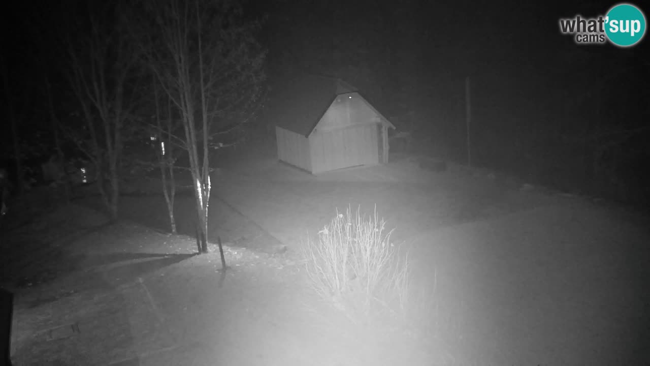 Webcam Lukanja – Pohorje houses a Water village