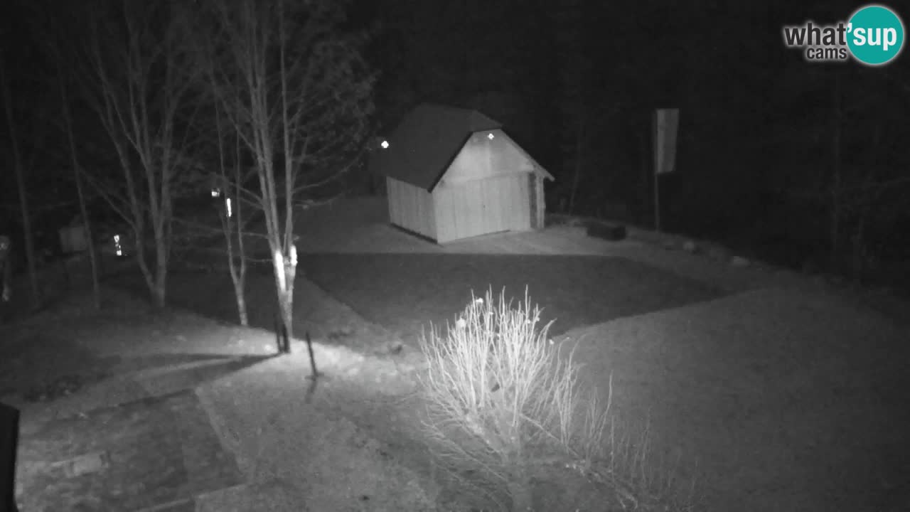 Webcam Lukanja – Pohorje houses a Water village