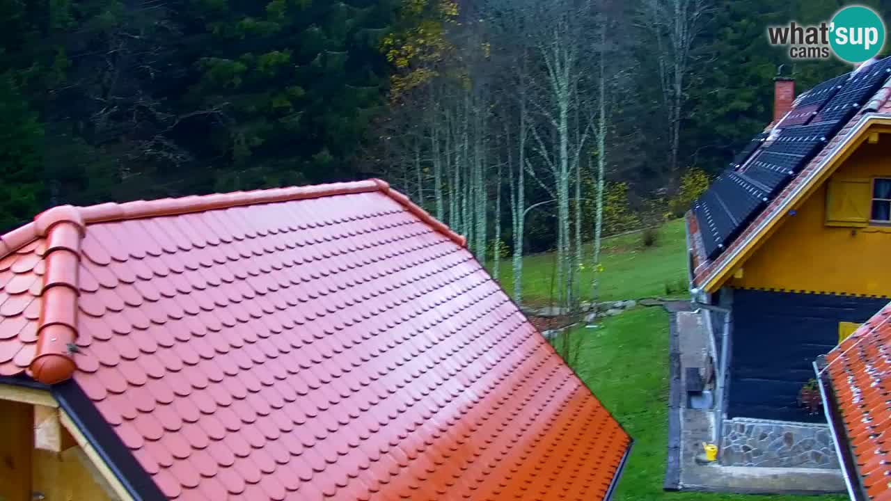 Spletna kamera Lukanja – Water Village | Pohorje Houses