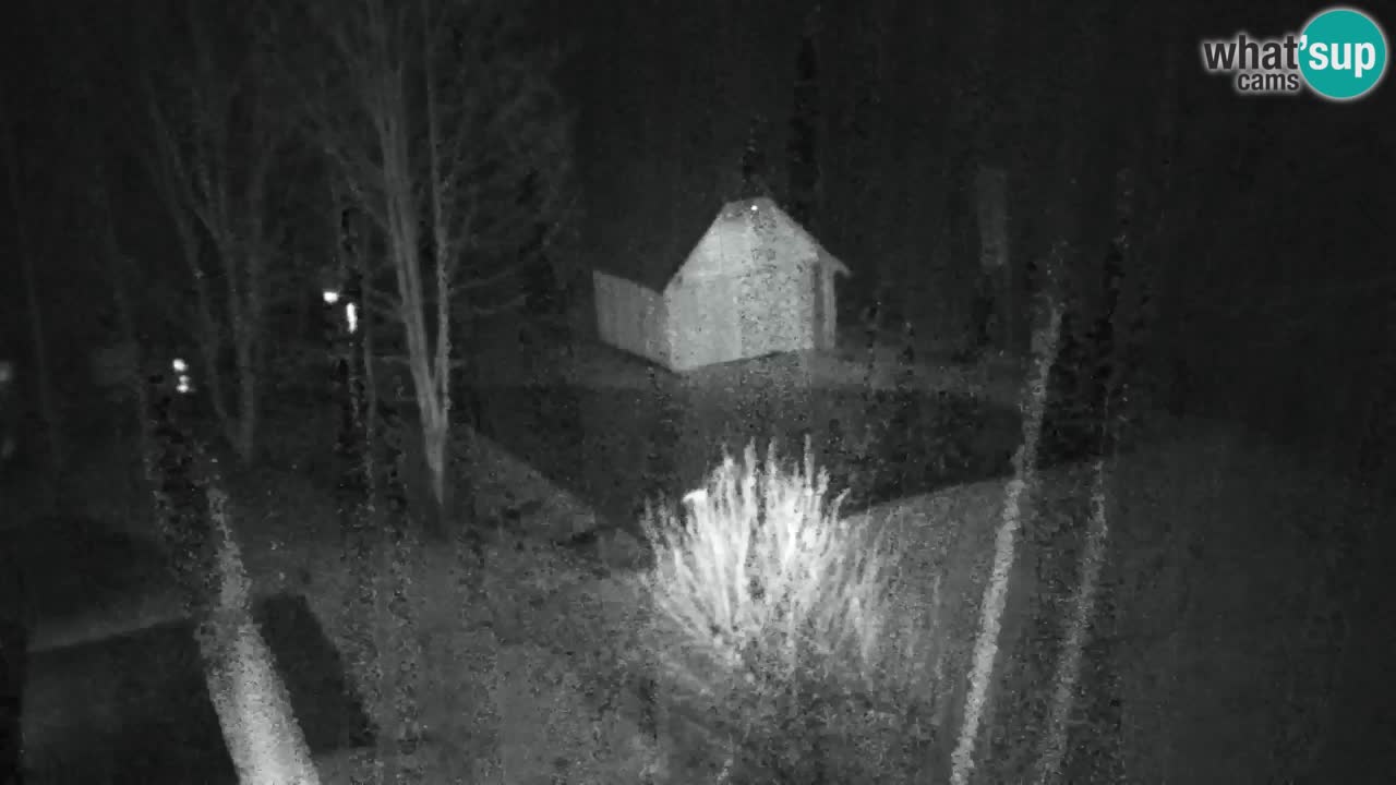 Webcam Lukanja – Pohorje houses a Water village