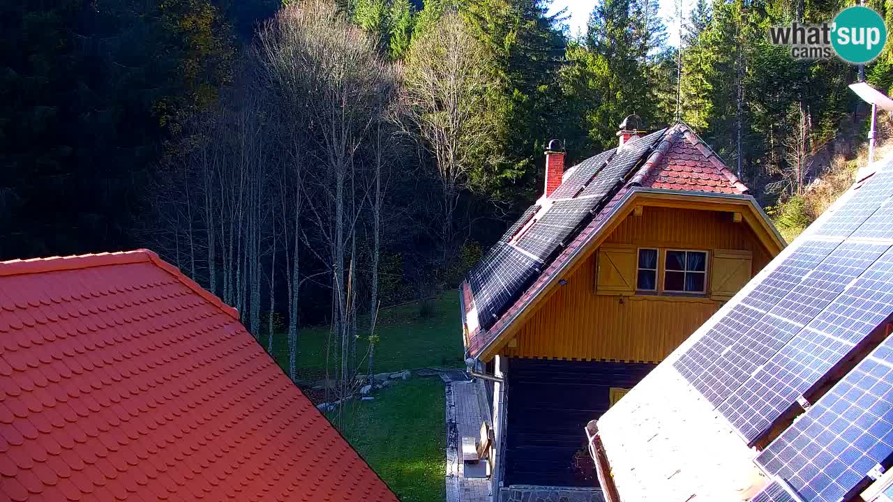 Webcam Lukanja – Pohorje houses a Water village