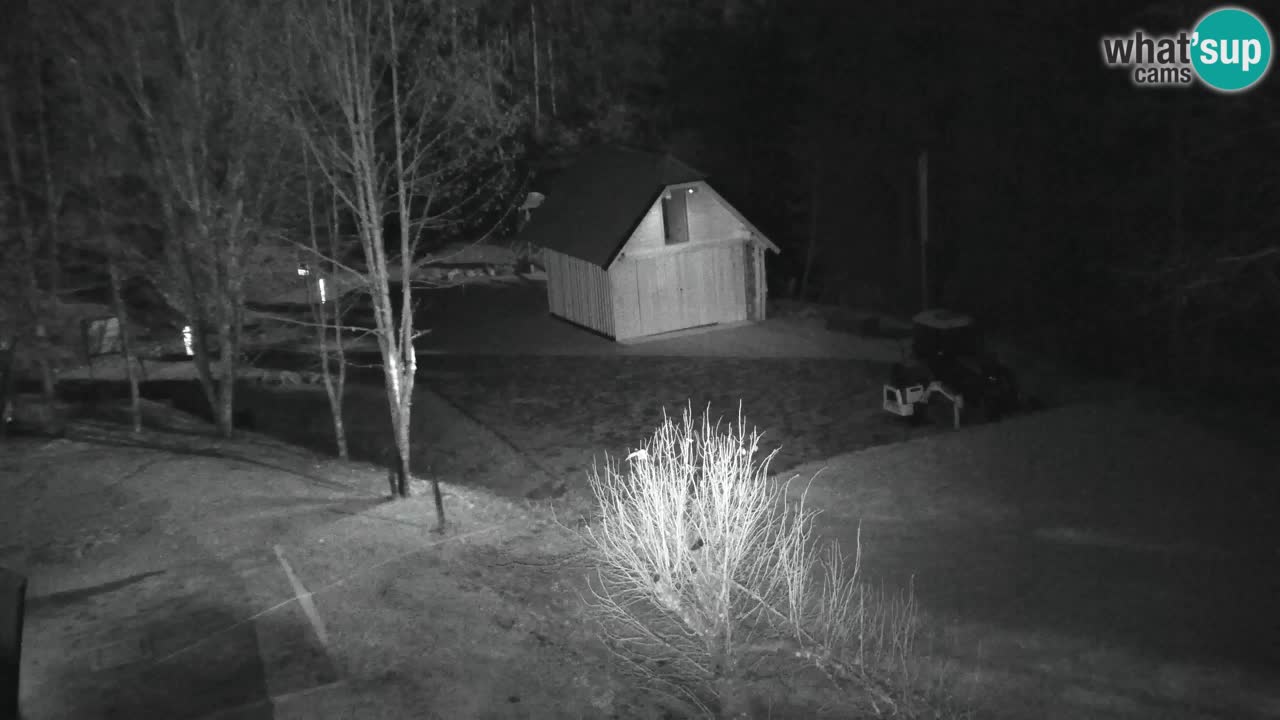 Webcam Lukanja – Pohorje houses a Water village