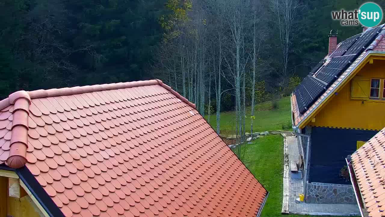 Webcam Lukanja – Pohorje houses a Water village