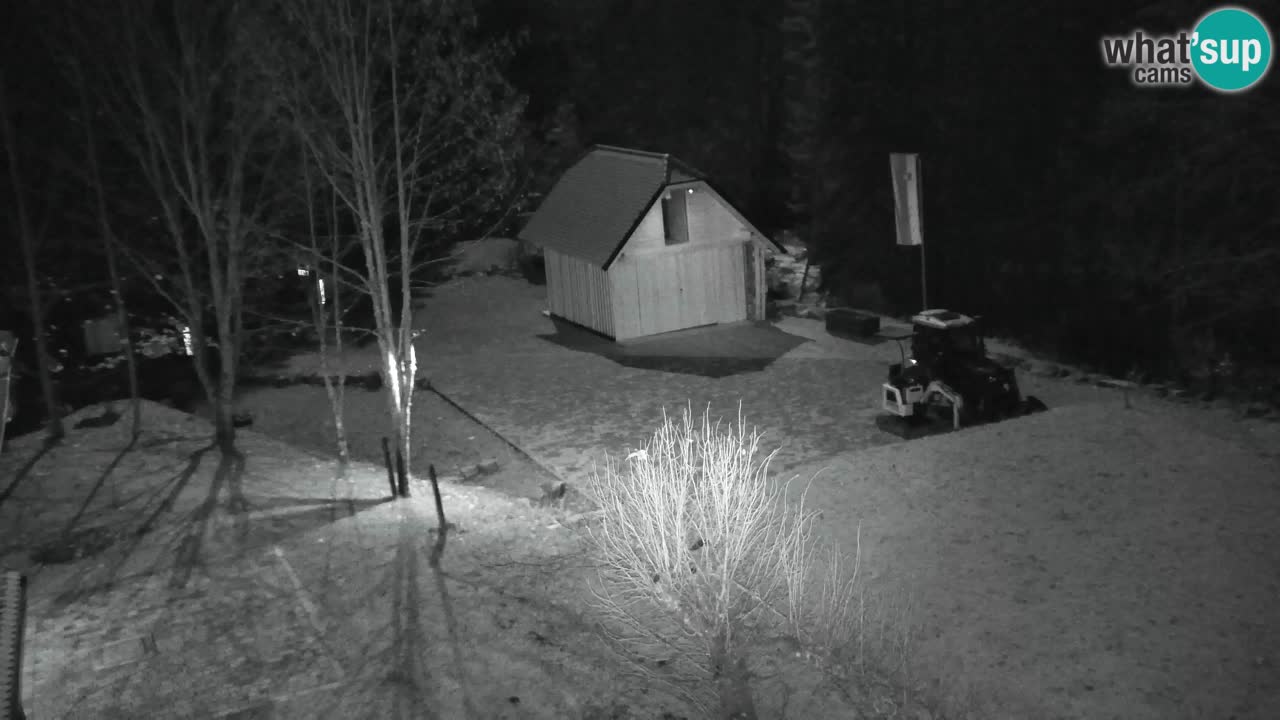 Webcam Lukanja – Pohorje houses a Water village