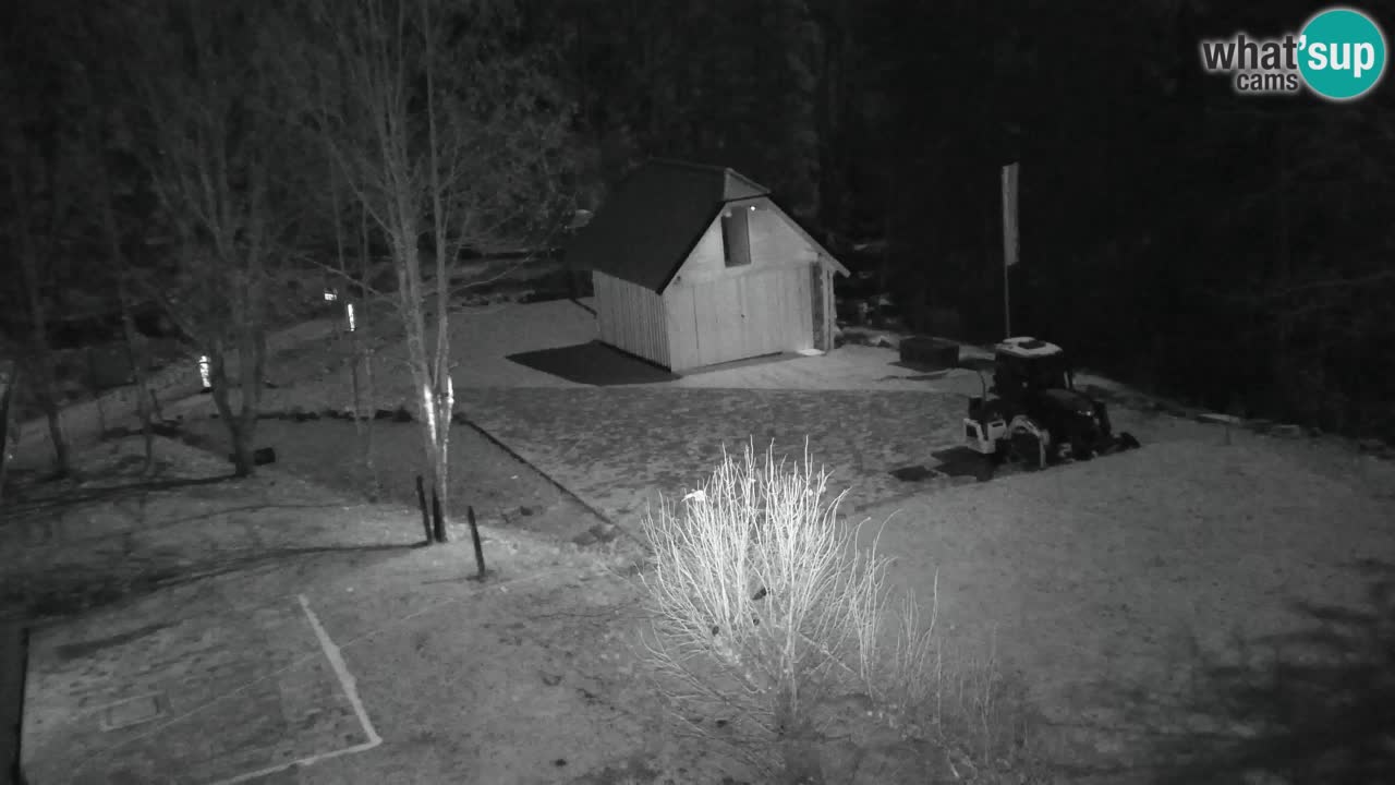 Webcam Lukanja – Pohorje houses a Water village