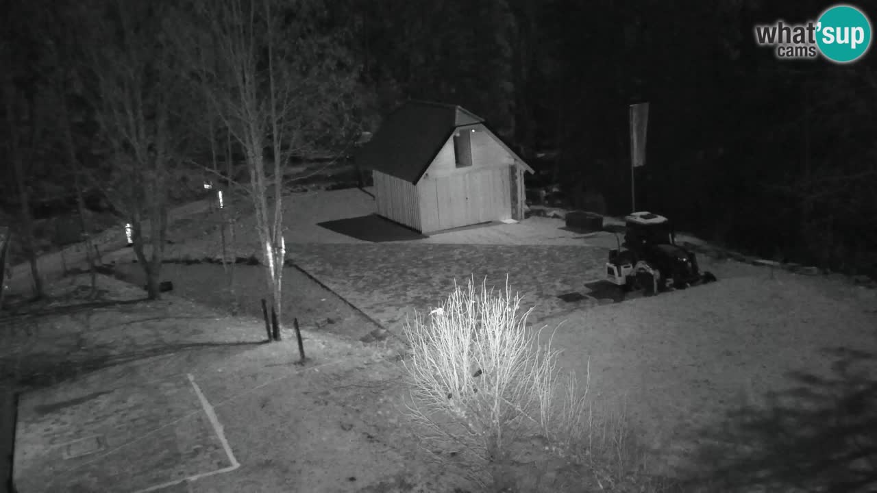 Webcam Lukanja – Pohorje houses a Water village