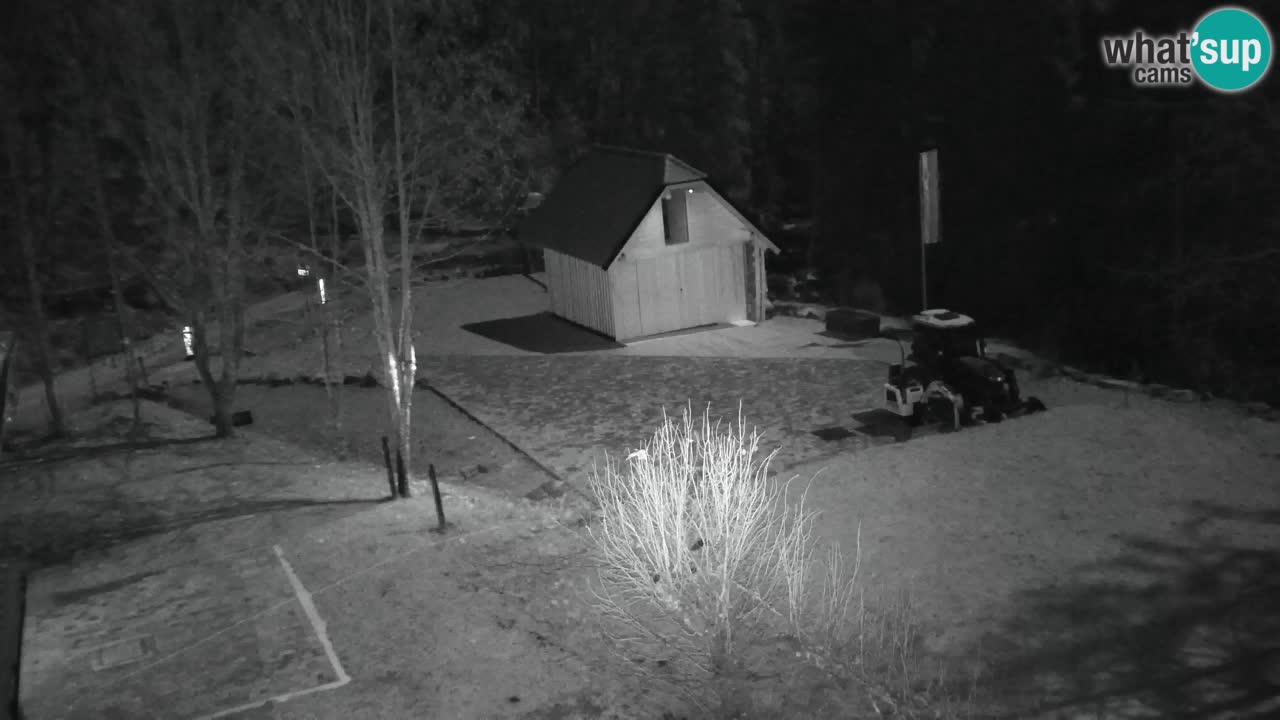 Webcam Lukanja – Pohorje houses a Water village