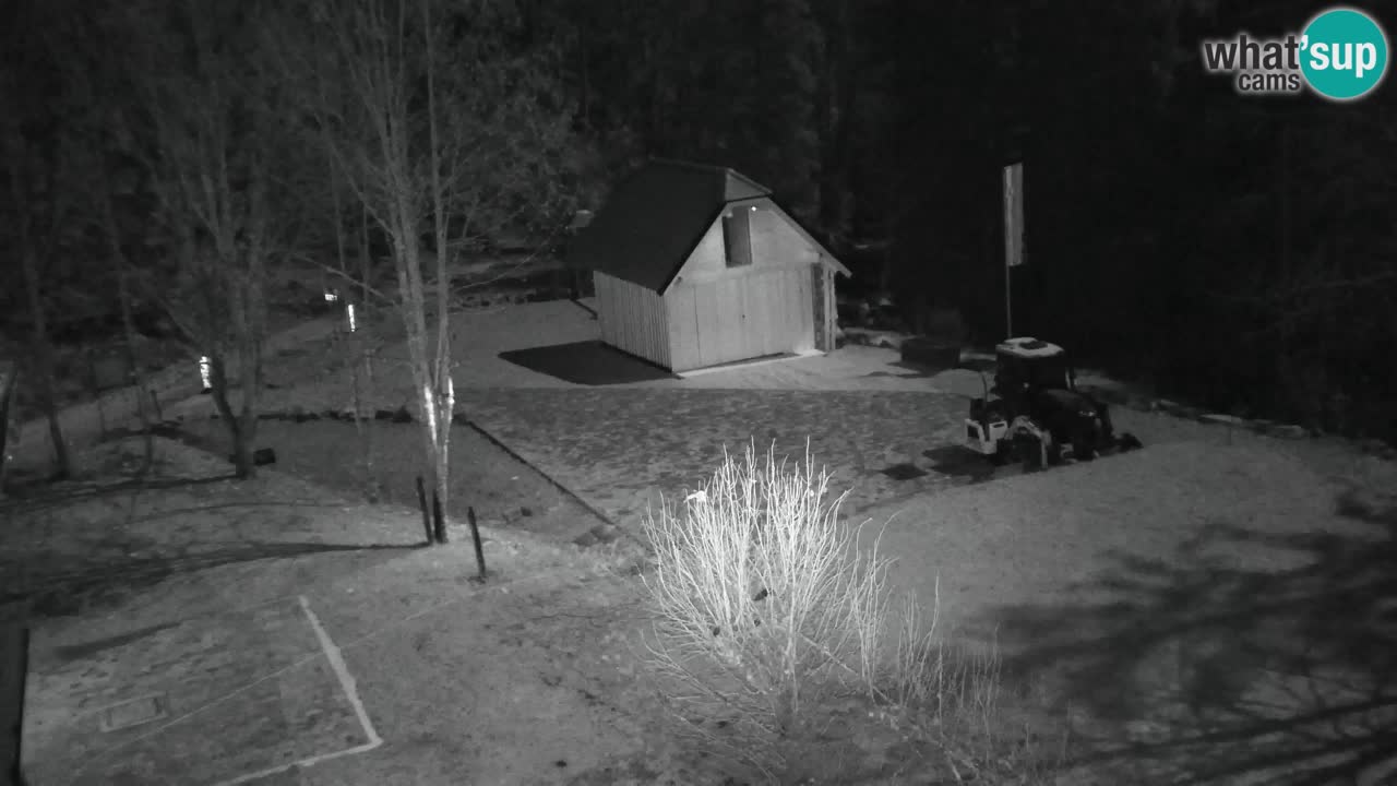 Webcam Lukanja – Pohorje houses a Water village